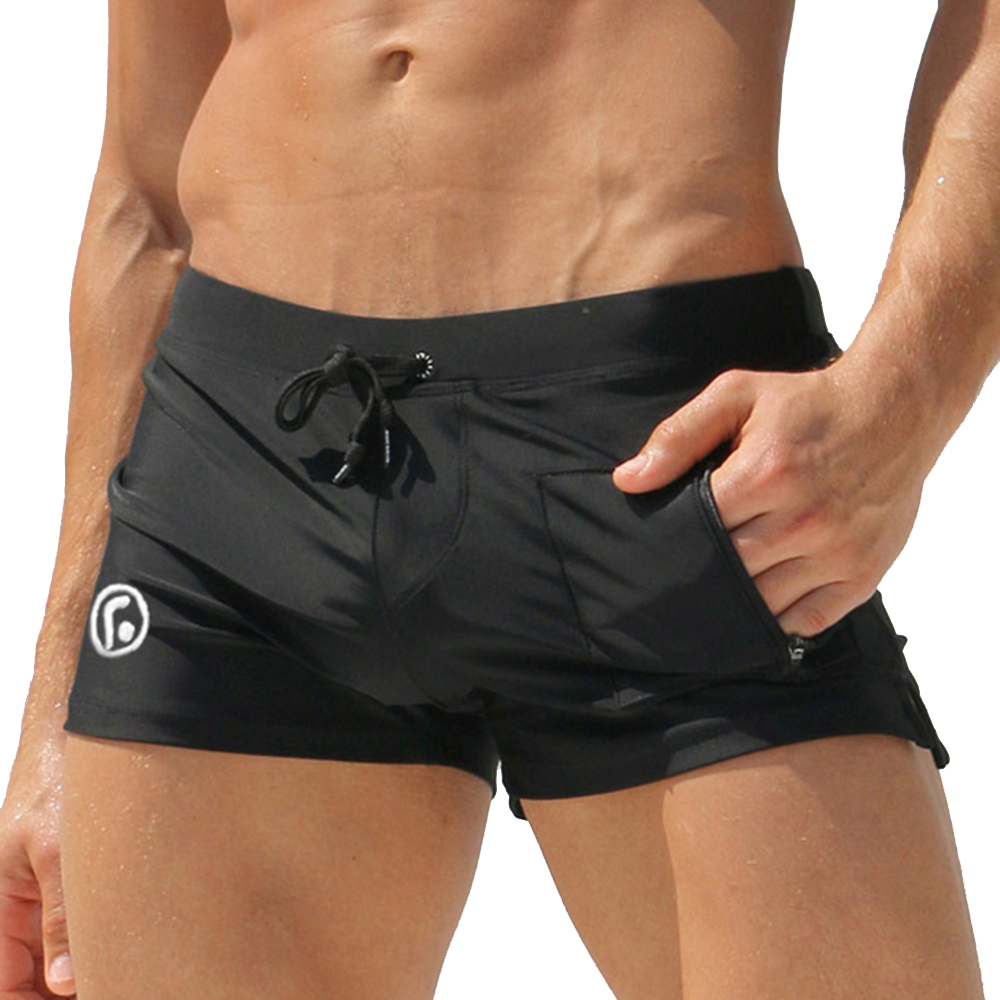 Men'S Formal Beach Wear - ฤดูร้อนบุรุษชุดว่ายน้ําชายหาดกางเกงว่ายน้ําแห้งเร็ว Sunga ชุดว่ายน้ํา Mayo Breathable ชุดว่ายน้ํากีฬาท่องกางเกงขาสั้น