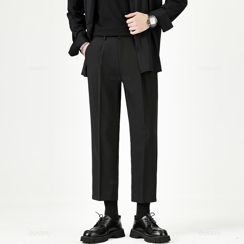 กางเกงสูทผู้ชายทรงเรียบหรู สไต - Men'S Used Formal Wear บทวิจารณ์และราคา