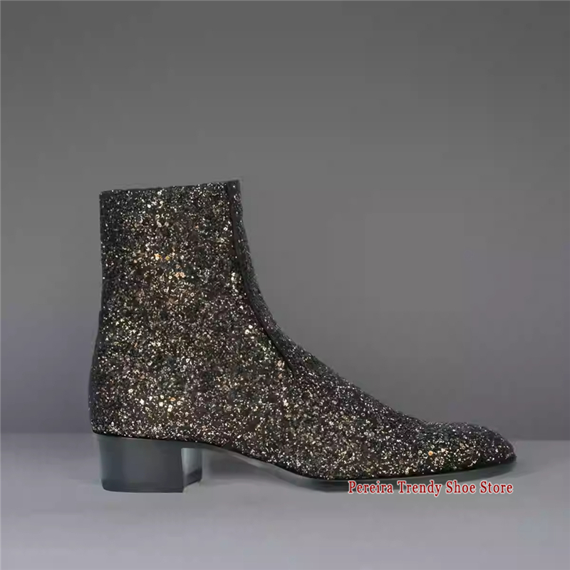 ฤดูใบไม้ร่วงฤดูหนาวรองเท้าบูทเ - Men Formal Wear With Boots บทวิจารณ์และราคา