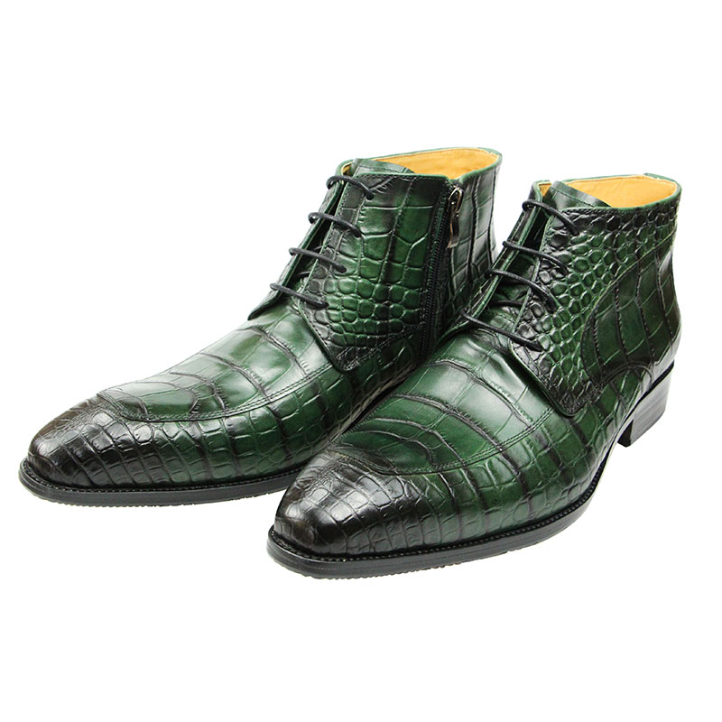 รองเท้าบู้ทหนังวัวแท้แฟชั่นใหม - Men Formal Wear With Boots บทวิจารณ์และราคา