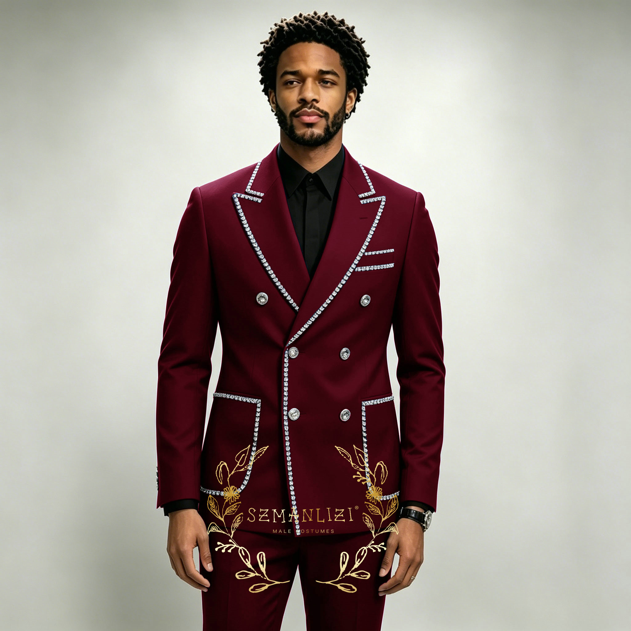 ชุดสูทผู้ชายสุดหรู 2 ชิ้น สีน้ - Formal Wear For Men In Wedding บทวิจารณ์และราคา