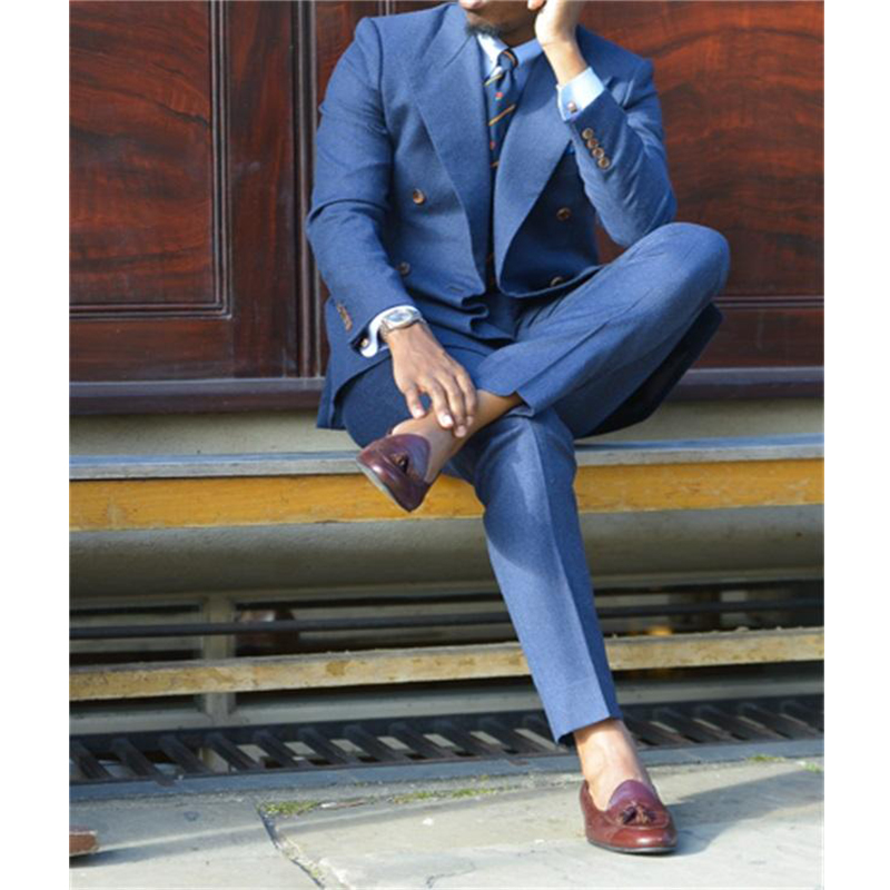 สีน้ำเงินเข้มอย่างเป็นทางการบุ - Formal Wear For Men In Wedding บทวิจารณ์และราคา