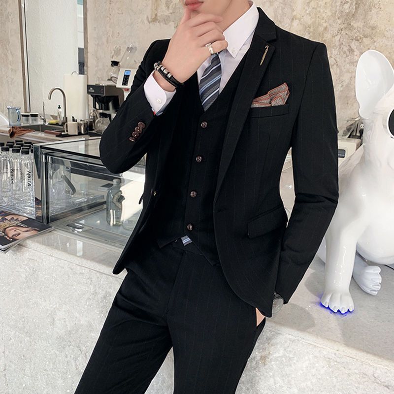 ชุดสูทผู้ชายทรงเข้ารูป ลายทาง  - Men'S Urban Formal Wear บทวิจารณ์และราคา