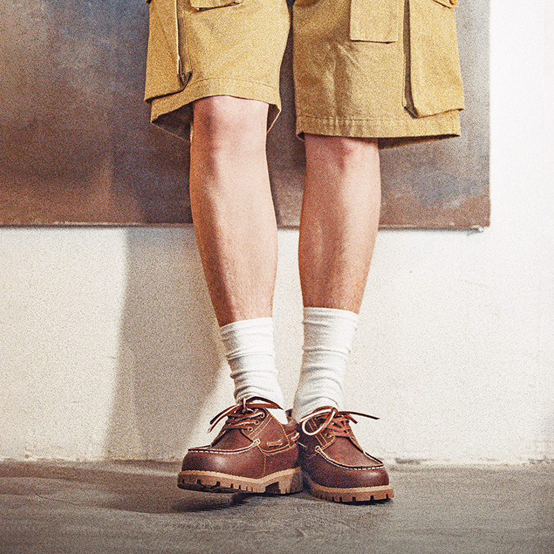 รองเท้าผู้ชายสไตล์วินเทจแบบผูก - Men Formal Wear With Boots บทวิจารณ์และราคา