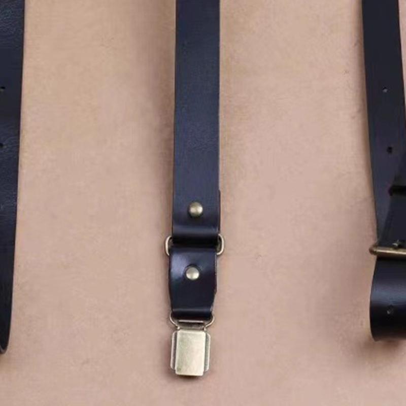 39BD ปรับ PU หนัง Suspender สา - Men'S Formal Wear With Suspenders บทวิจารณ์และราคา