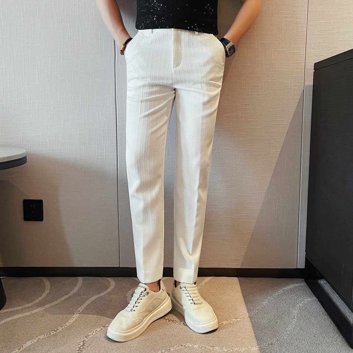 2025 ฤดูใบไม้ผลิฤดูร้อนใหม่ผู้ - Men'S Used Formal Wear บทวิจารณ์และราคา