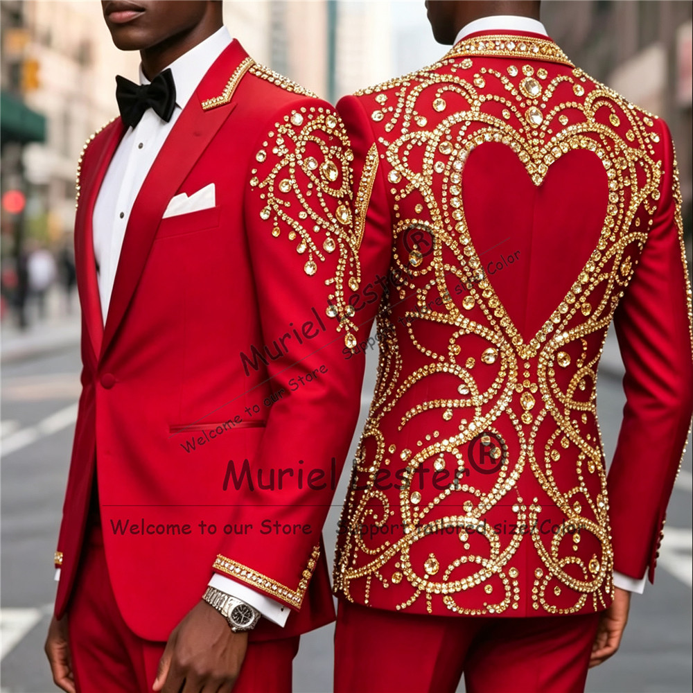 ชุดสูทผู้ชาย 3 ชิ้น ประดับเพชร - Formal Wear For Men In Wedding บทวิจารณ์และราคา