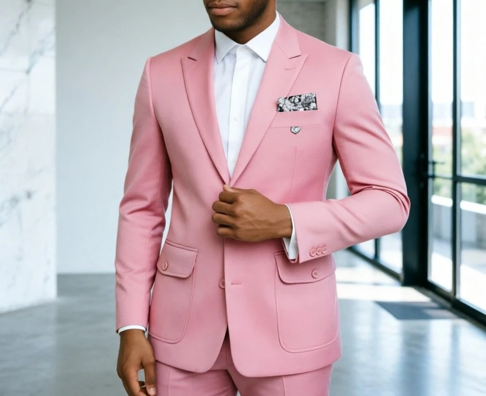 ชุดสูทซาฟารีผู้ชาย สีเขียวอ่อน - Formal Wear For Men In Wedding บทวิจารณ์และราคา