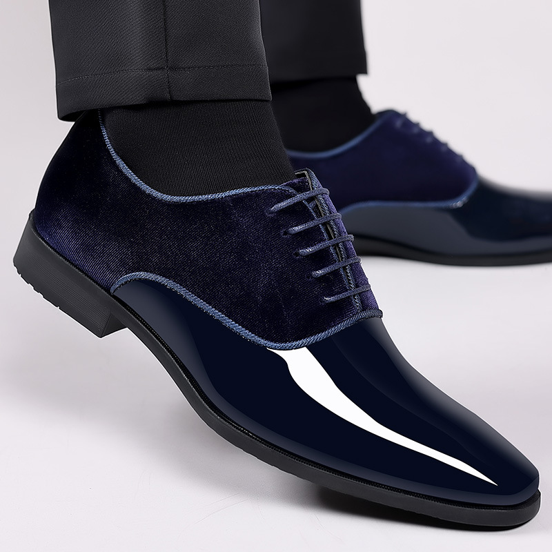 รองเท้าหนังธุรกิจแบบใหม่สำหรับ - Formal Wear For Men In Wedding บทวิจารณ์และราคา
