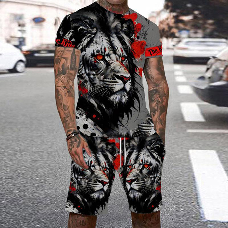 ชุดเซ็ทลายเสือ 3 มิติ สำหรับผู - Men'S Formal Beach Wear บทวิจารณ์และราคา
