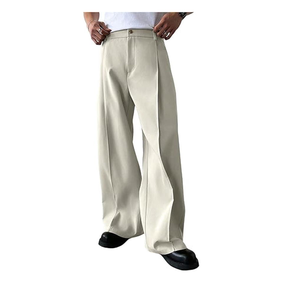 กางเกงสูทขายาวทรงตรงสีพื้นสำหร - Men'S Used Formal Wear บทวิจารณ์และราคา