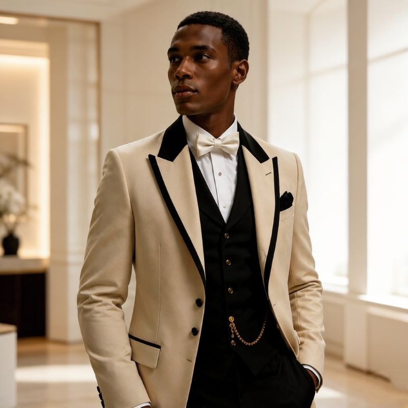 ชุดสูทแต่งงานสำหรับผู้ชาย 3 ชิ - Formal Wear For Men In Wedding บทวิจารณ์และราคา