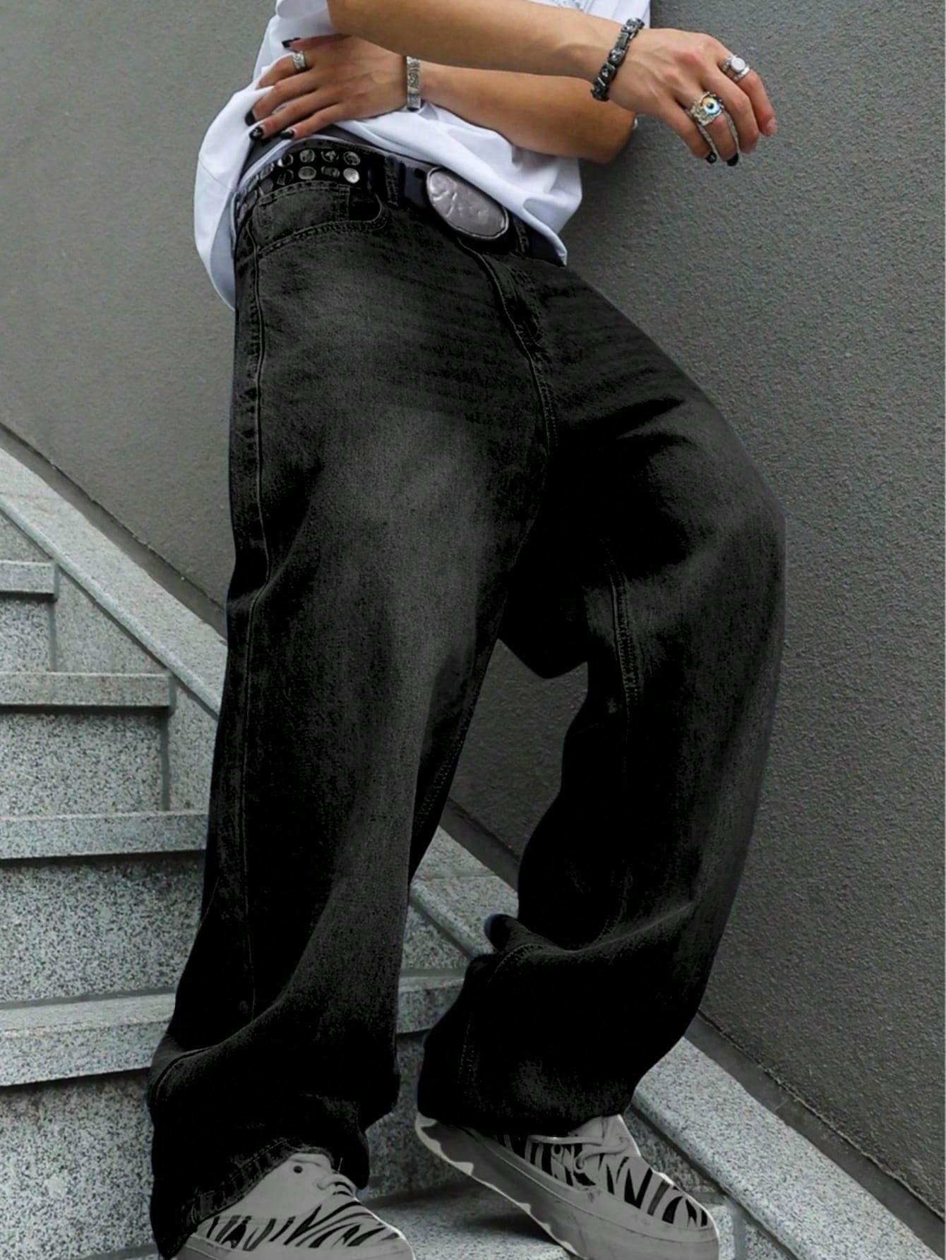 กางเกงยีนส์ทรงตรงสำหรับผู้ชาย  - Men'S Urban Formal Wear บทวิจารณ์และราคา