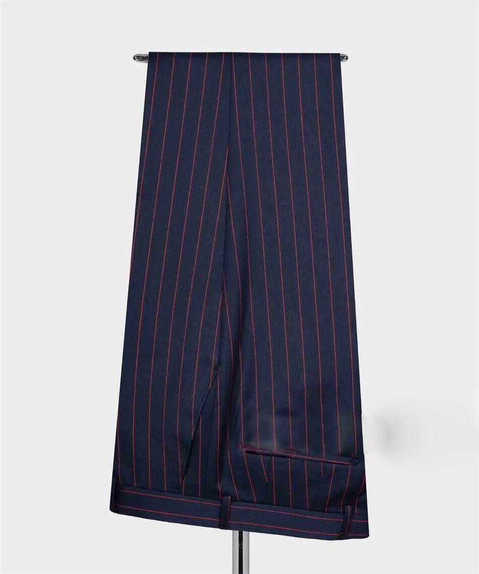 ชุดสูทผู้ชาย 2 ชิ้น สีกรมท่า ล - Men Formal Wear Blue บทวิจารณ์และราคา