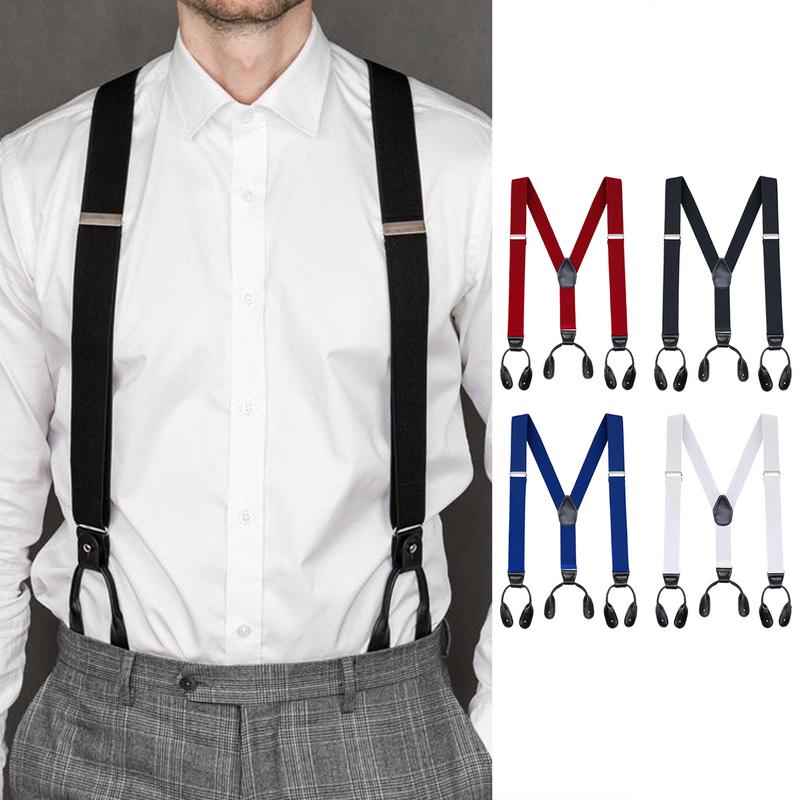 ผู้ใหญ่ผู้ชาย Suspender Heavy  - Men'S Formal Wear With Suspenders บทวิจารณ์และราคา