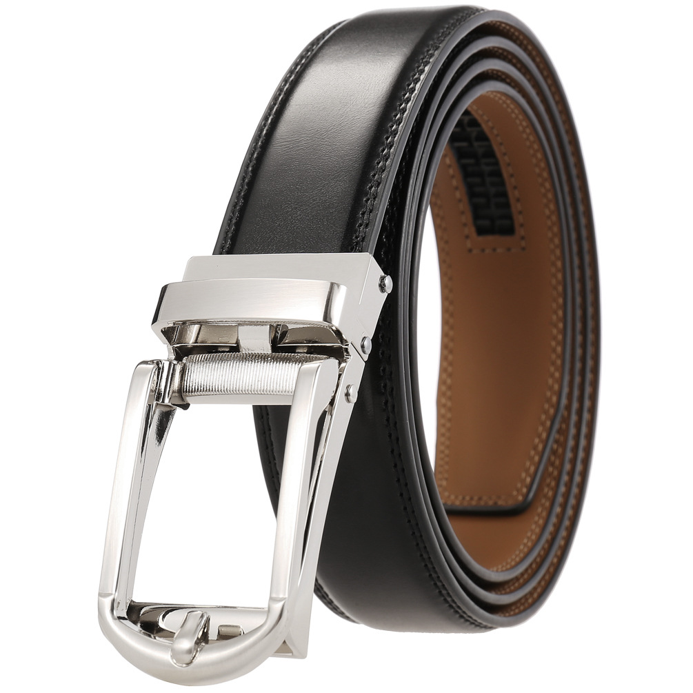 3-3.1 ซม.ความกว้าง Cowskin หนั - Formal Belt Leather Thin บทวิจารณ์และราคา