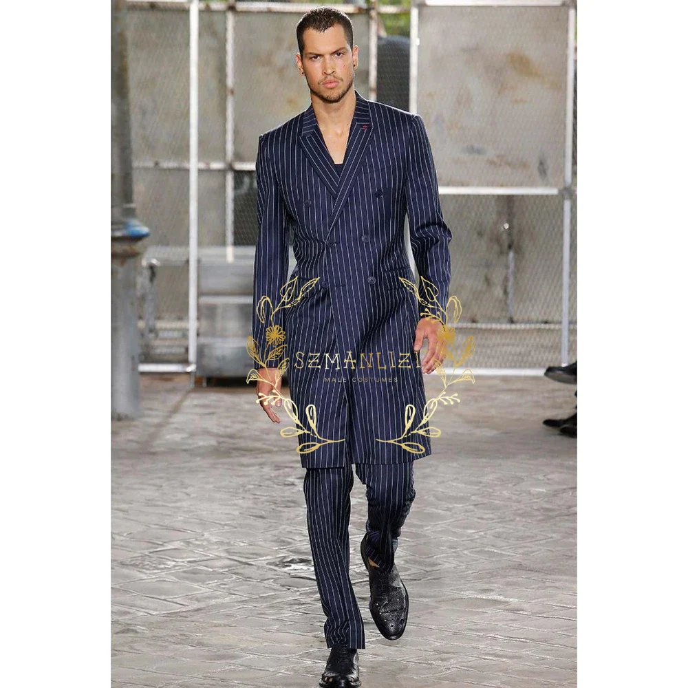 ชุดสูทผู้ชายแบบเป็นทางการ 2 ชิ - Men Formal Wear Blue บทวิจารณ์และราคา