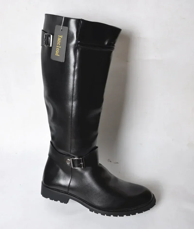 PLUS ขนาด 37-46 คุณภาพสูง Punk - Men Formal Wear With Boots บทวิจารณ์และราคา