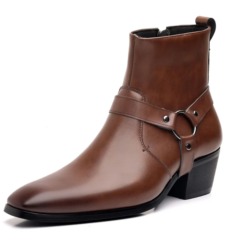 รองเท้าผู้ชายแฟชั่นรองเท้าเชลซ - Men Formal Wear With Boots บทวิจารณ์และราคา