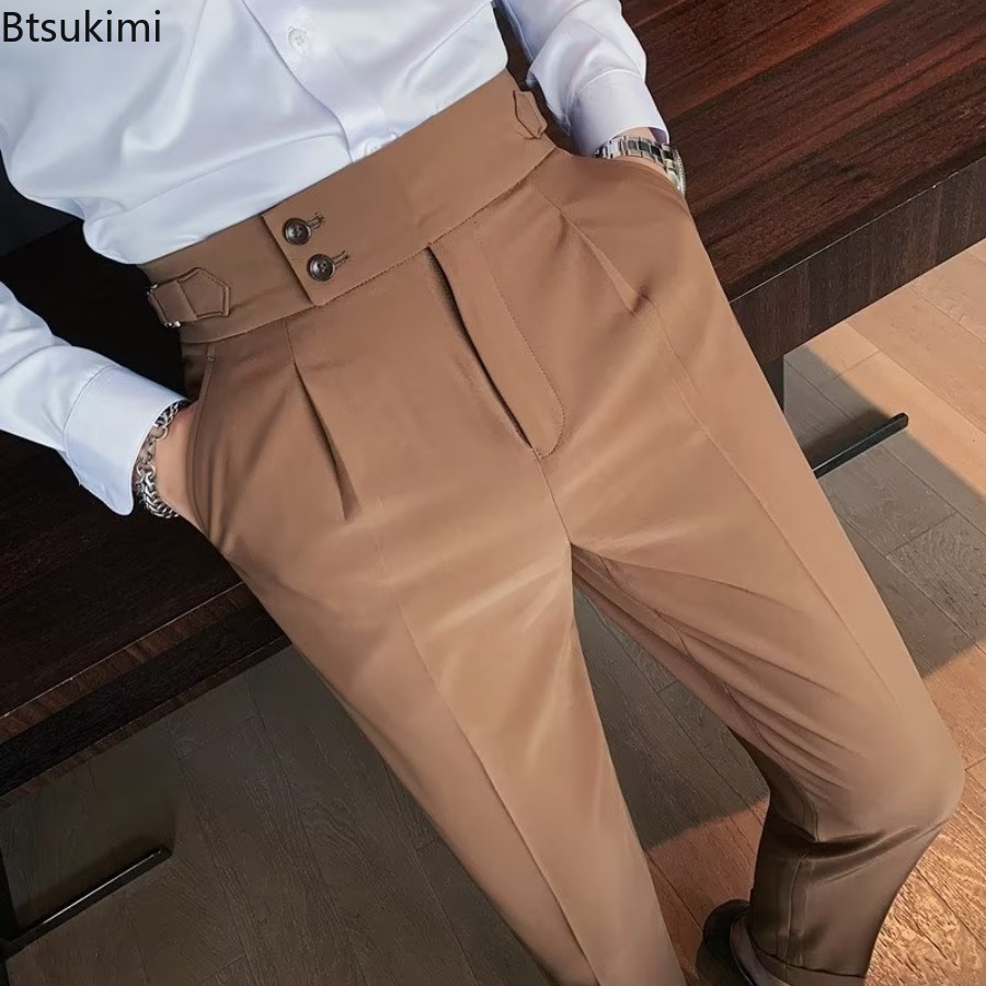 กางเกงสูทสีพื้นสำหรับผู้ชาย รุ - Men'S Used Formal Wear บทวิจารณ์และราคา
