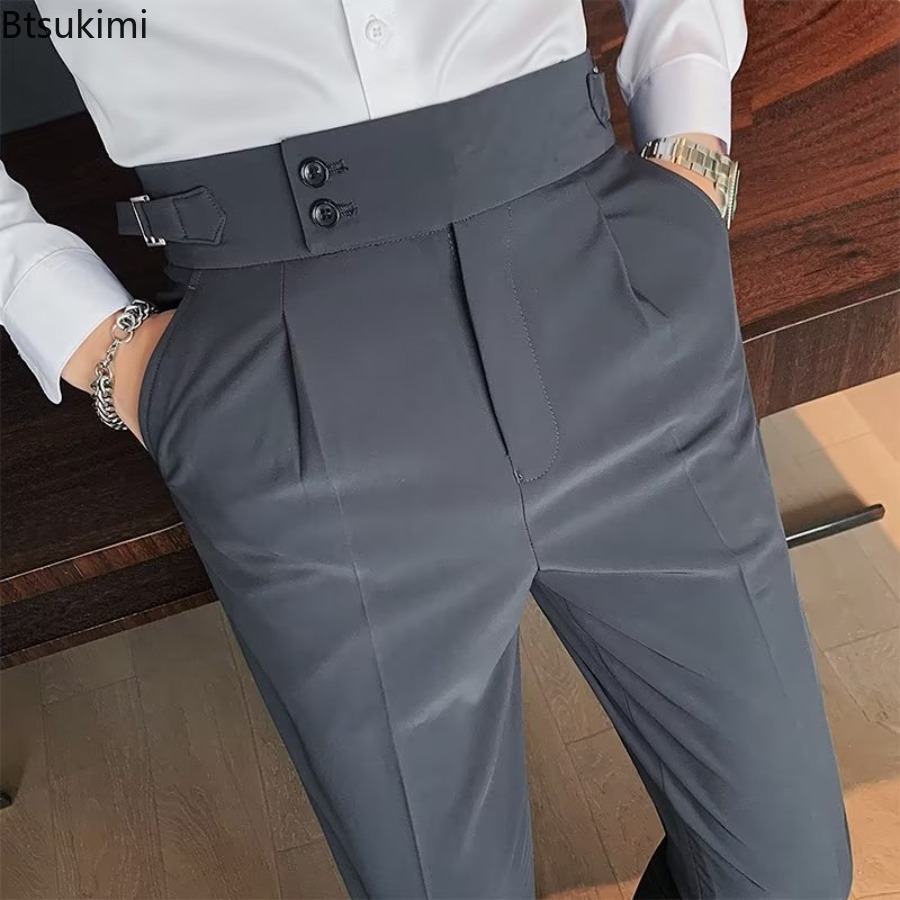 กางเกงสูทสีพื้นสำหรับผู้ชาย รุ - Men'S Used Formal Wear บทวิจารณ์และราคา