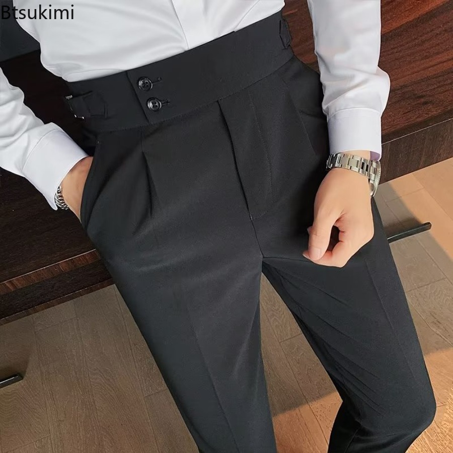 กางเกงสูทสีพื้นสำหรับผู้ชาย รุ - Men'S Used Formal Wear บทวิจารณ์และราคา